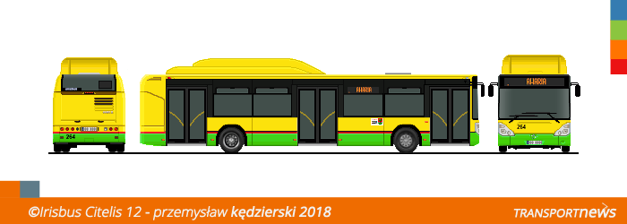 Irisbus Citelis 12 CNG #264 MPK Wałbrzych